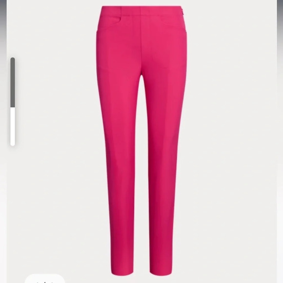 RLX Polo Women’s Stretch Twill Athletic Golf Pink Pant Size 2 NWT - Picture 7 of 10